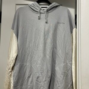 Outdoor Voices Gray and Cream Sweatshirts